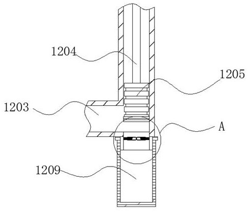 Compressor oil way automatic circulating device for hydrogen refueling station