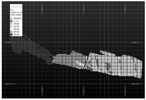 Ore rock joint structure simulation method based on native crustal stress field