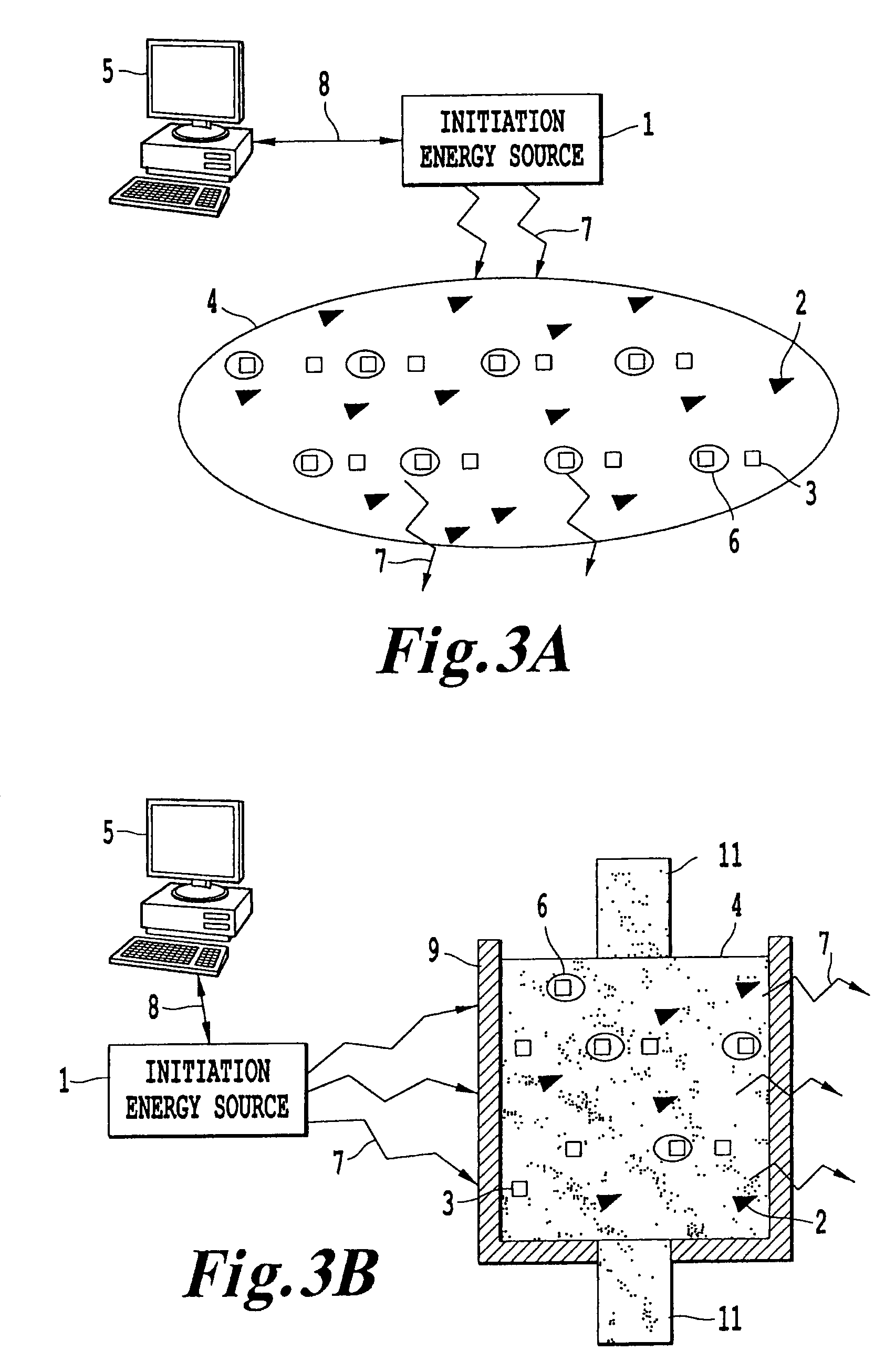 Plasmonic assisted systems and methods for interior energy-activation from an exterior source