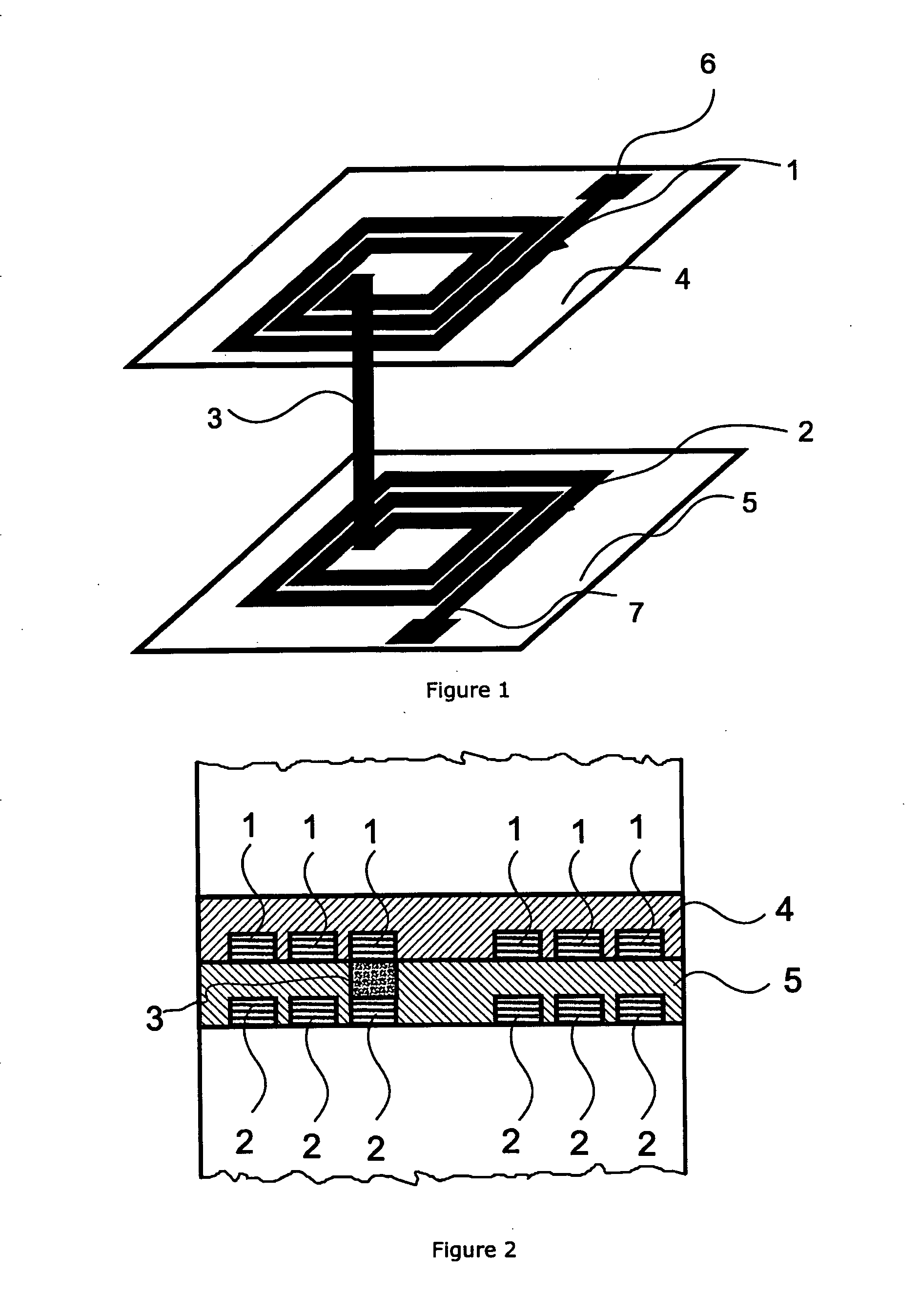 Integrated or printed margarita shaped inductor