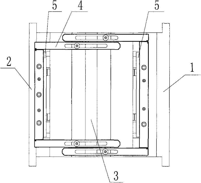 Injection mould with ejection and linkage mechanisms