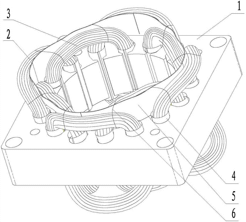 Fan motor stator and manufacturing method