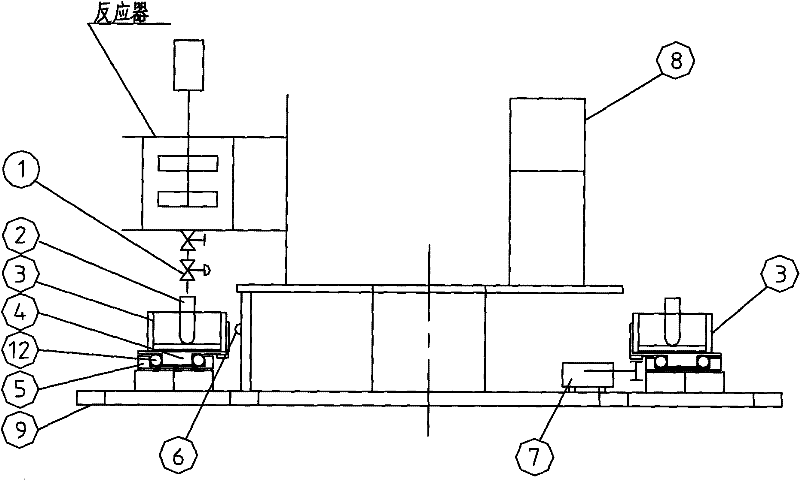 Quick batch-sampling and separating device