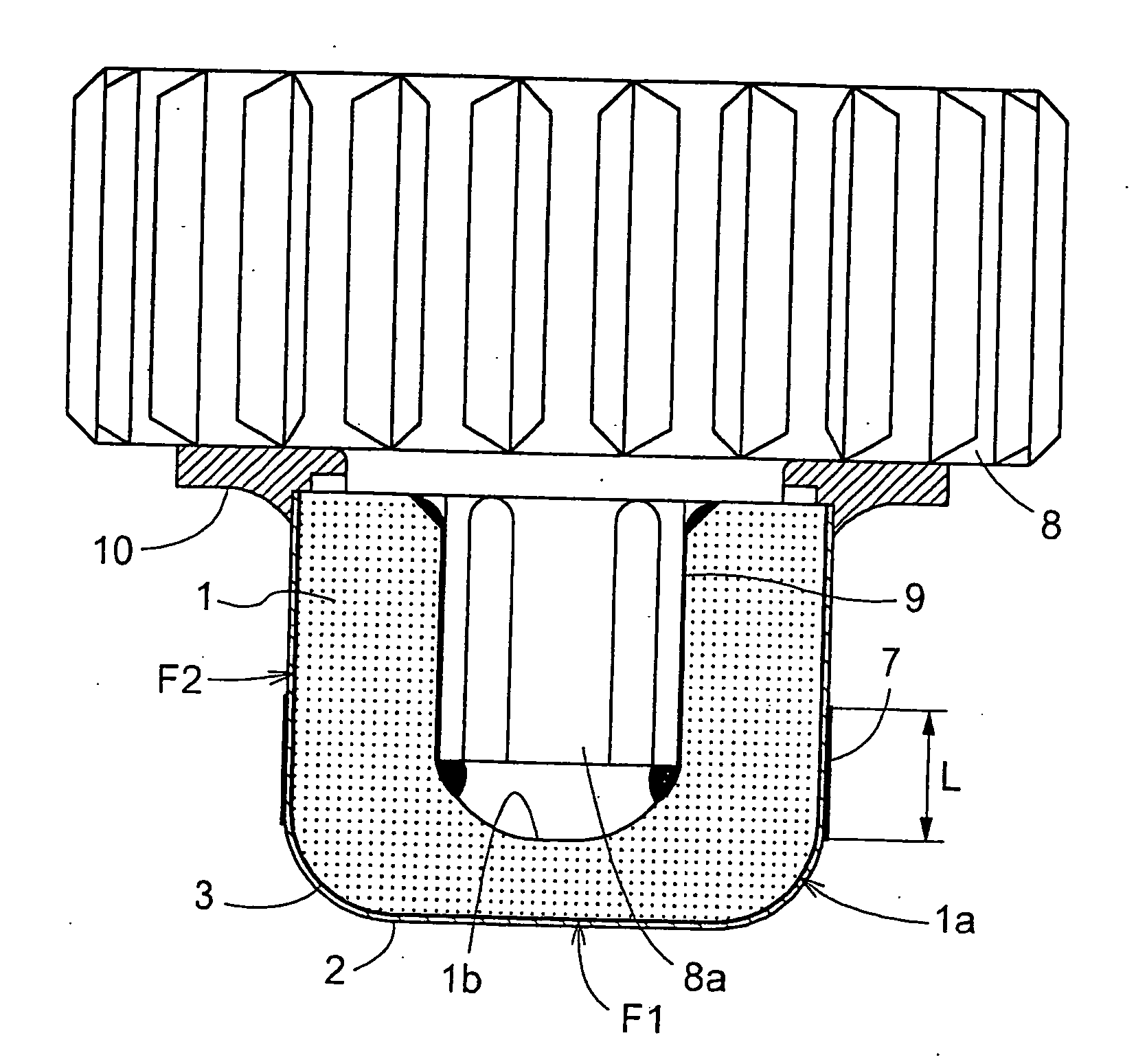 Plug for container and method of producing the same