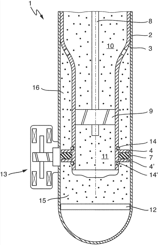 Vibration damper for a motor vehicle and a method for producing a press fit between a damper inner tube and at least one separating plate