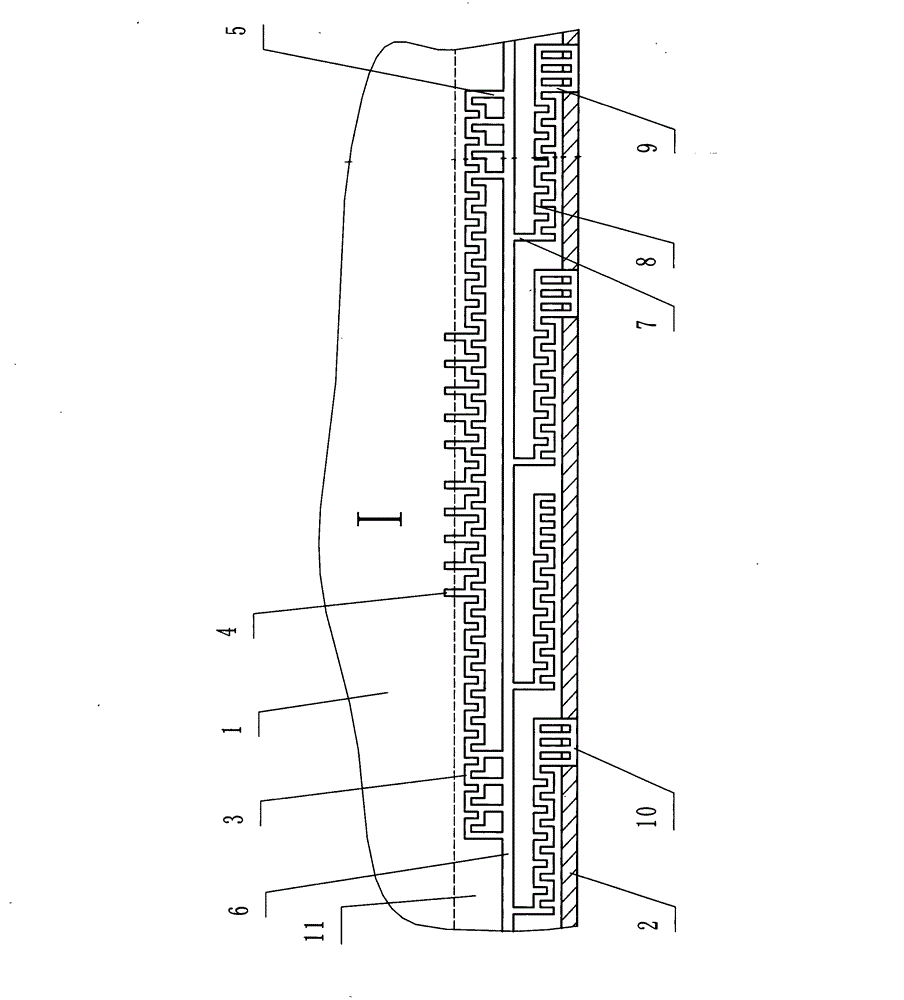 Side-slit drip irrigation belt