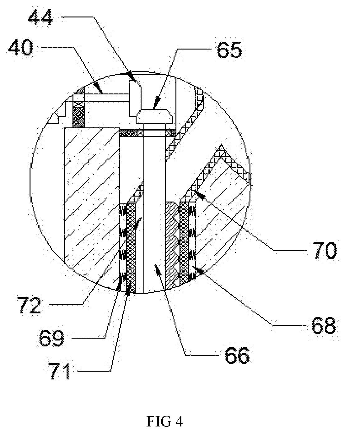 Small waste material processing device