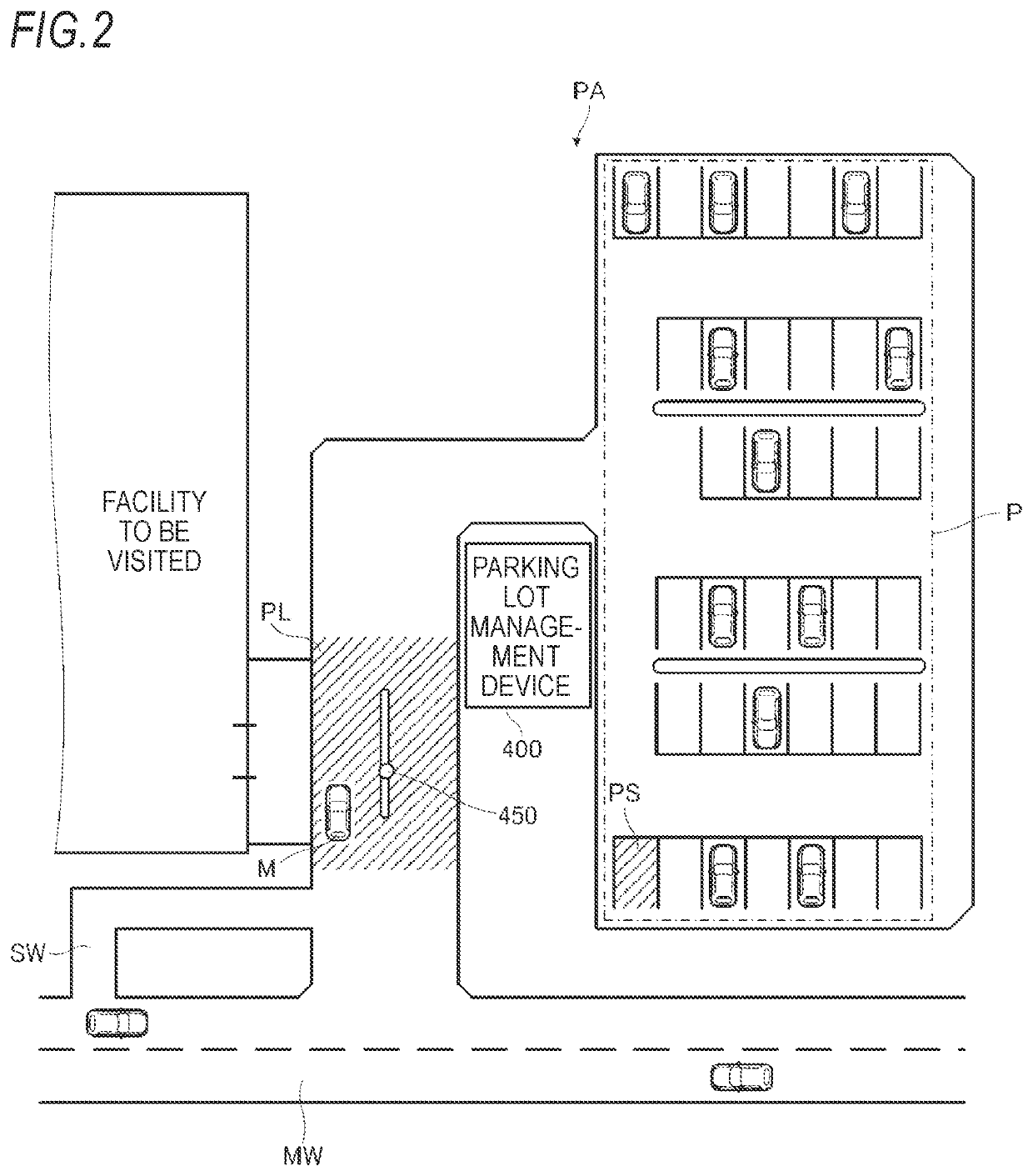 Accommodation area management device