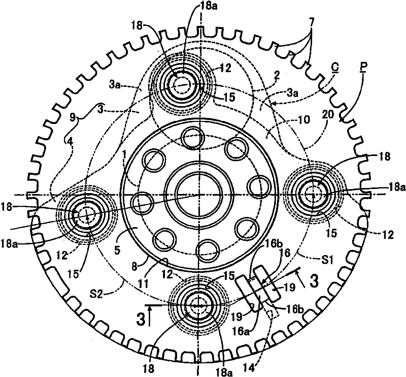 Pulser plate mounting structure