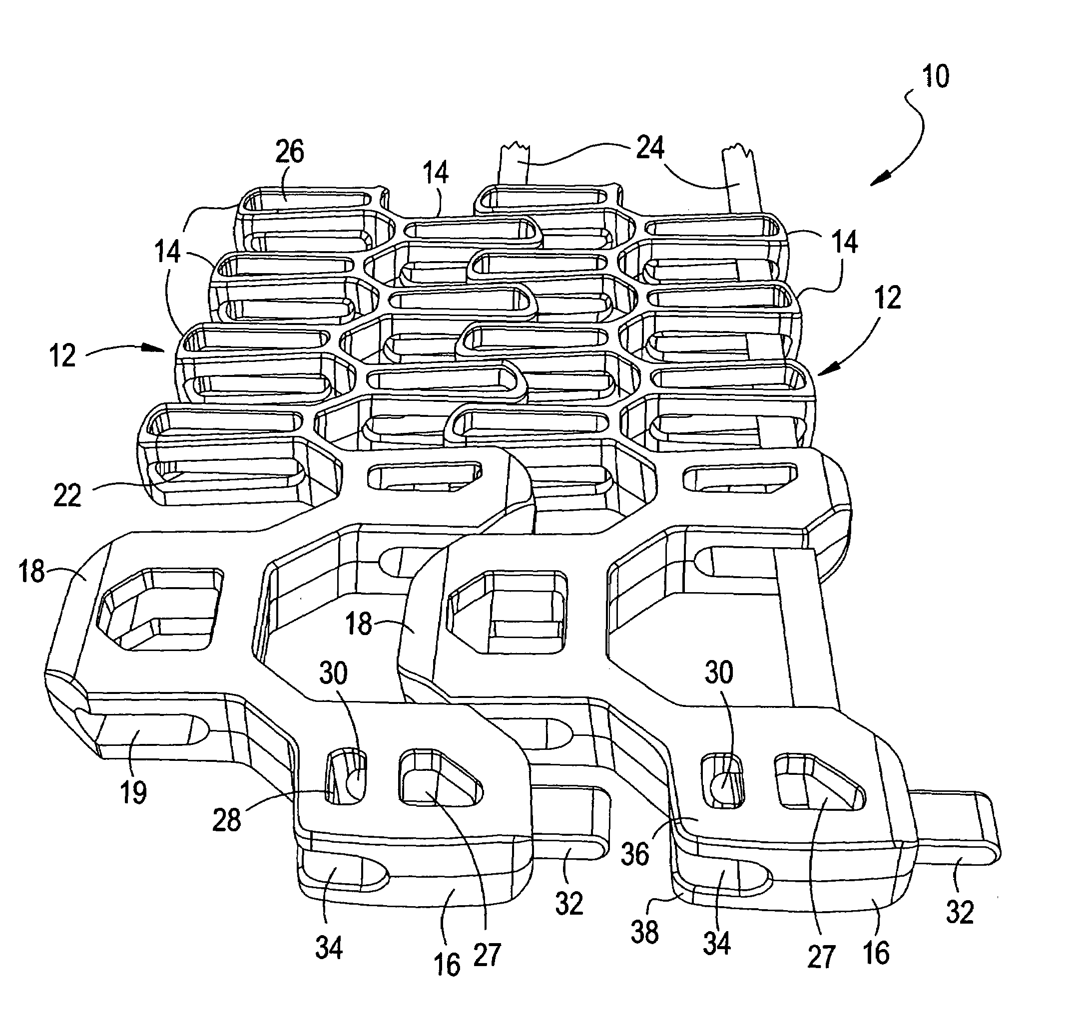 Conveyor belt and method of assembly