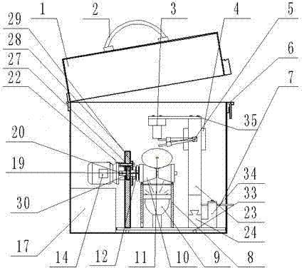 Portable poultry egg quality detection device and method