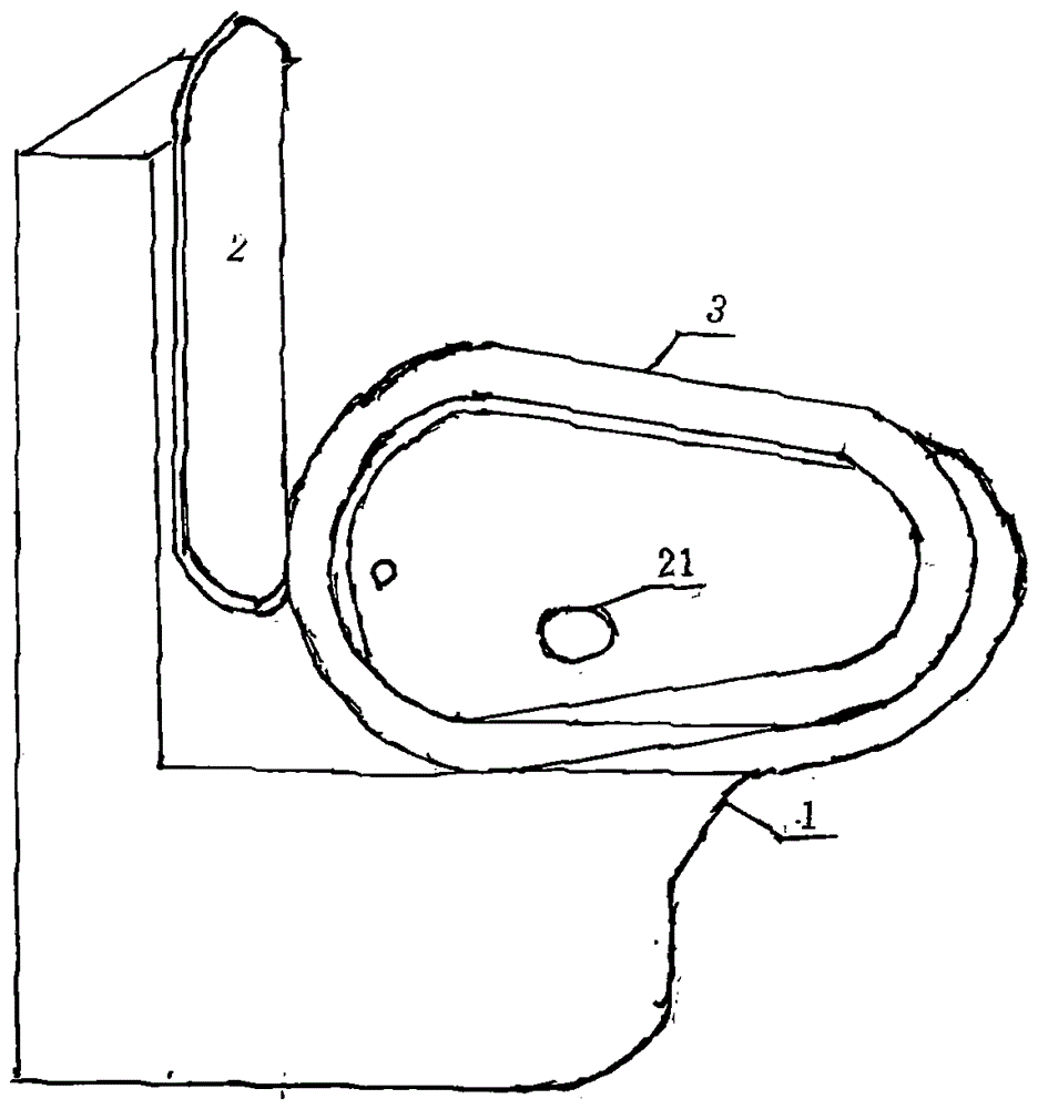 Pedestal pan with automatic flushing and drying functions and control method thereof