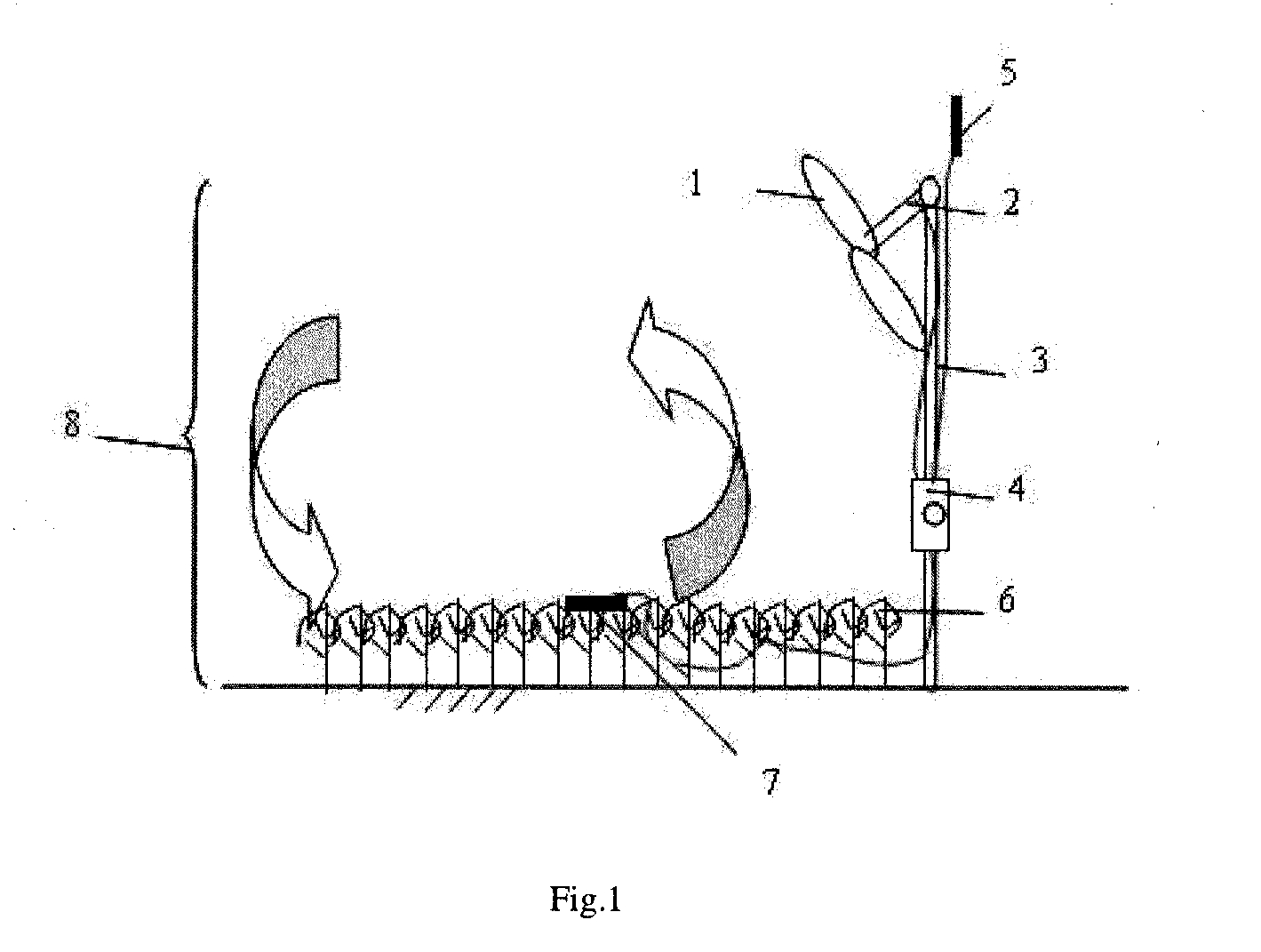Control method and apparatus of wind machine for plant frost protection