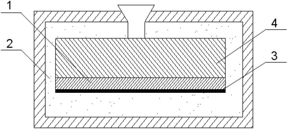 Lining plate and preparation method thereof