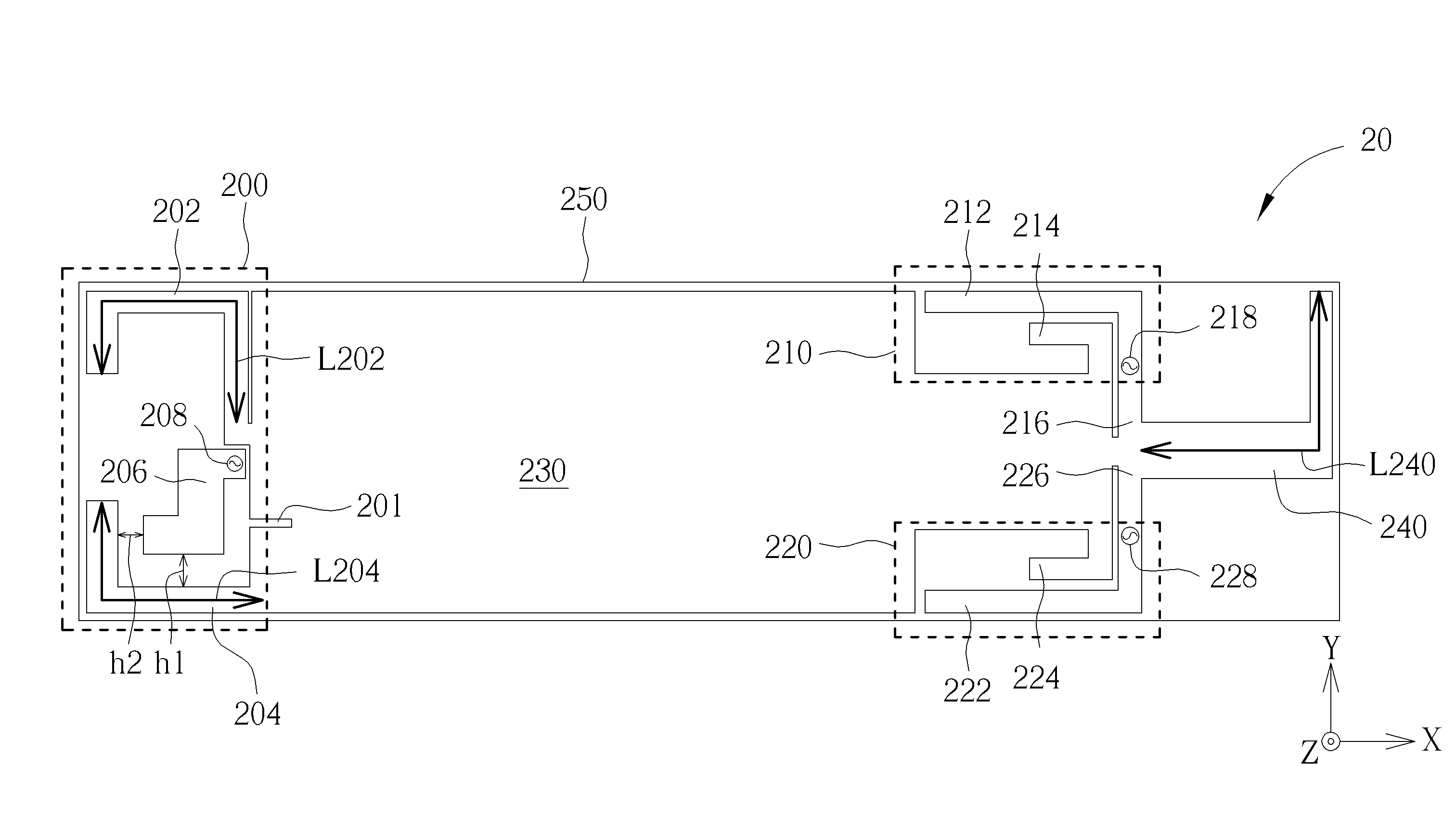 Radio-Frequency Device and Wireless Communication Device for Enhancing Antenna Isolation