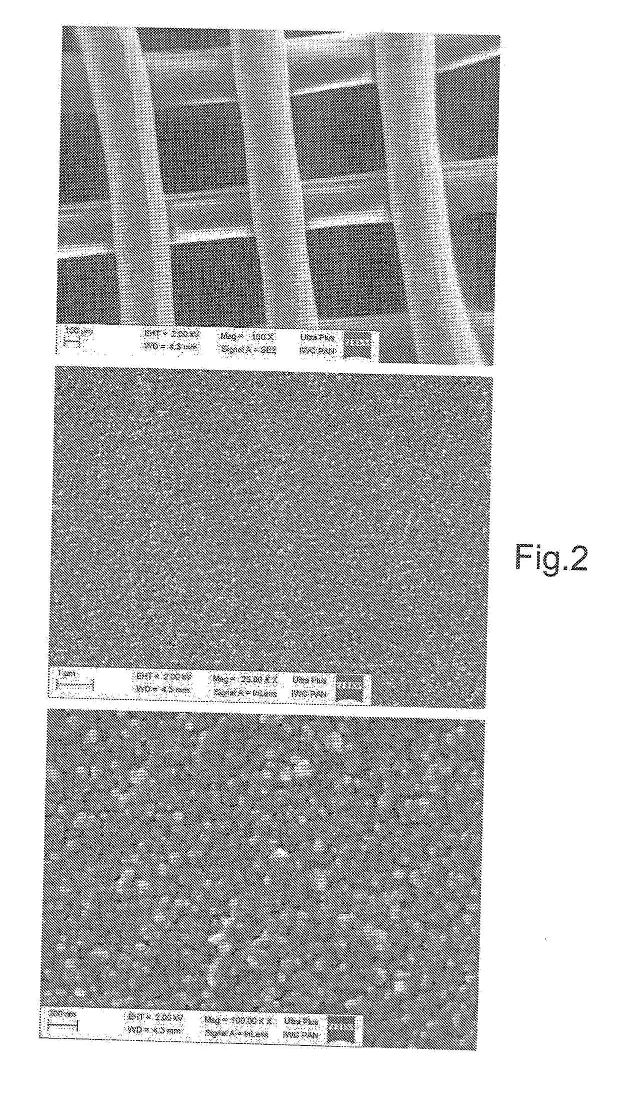 Method for manufacturing bone implants and bone implant