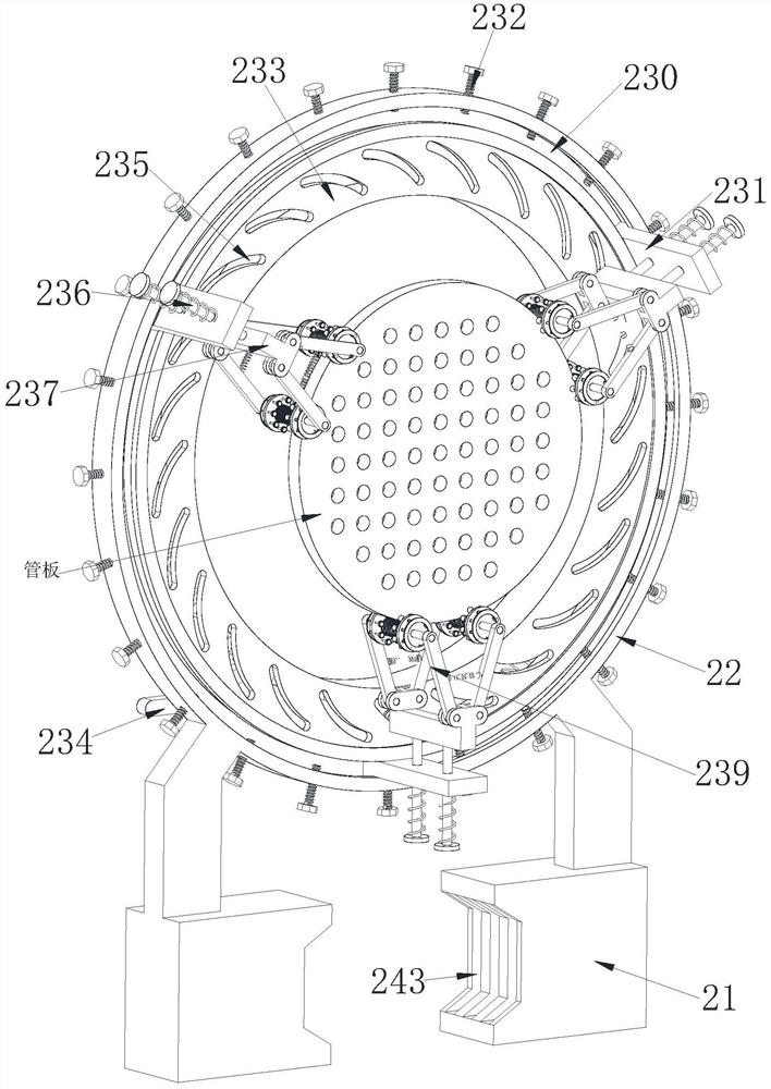 Tube type heat exchanger forming assembly method