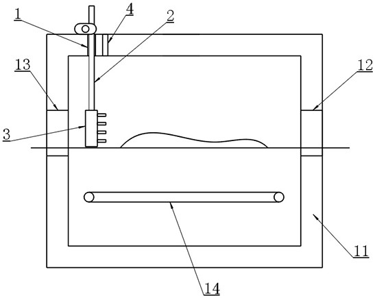 A kind of antibacterial polyester staple fiber and its processing equipment