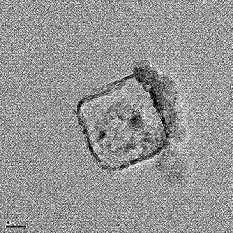 Method for preparing cadmium sulfide or zinc sulfide hollow nano diamonds by using non-template method