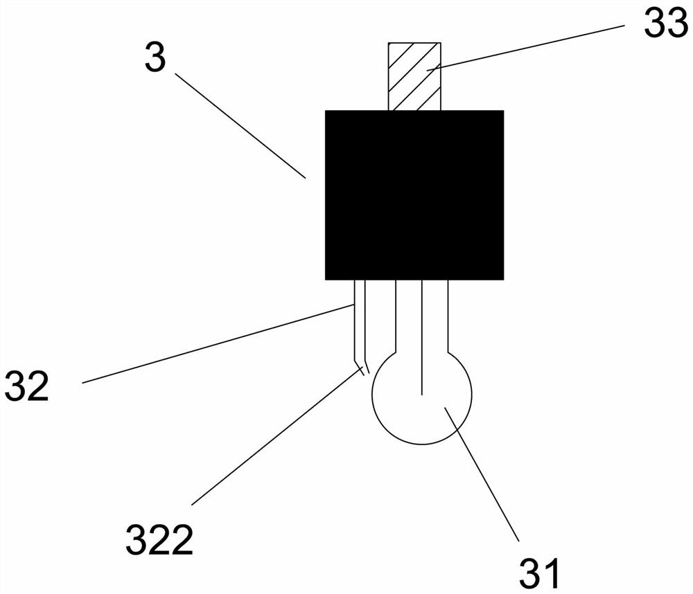 The method of detecting whether the grouting material reaches fullness by detecting the ph value of the grouting material