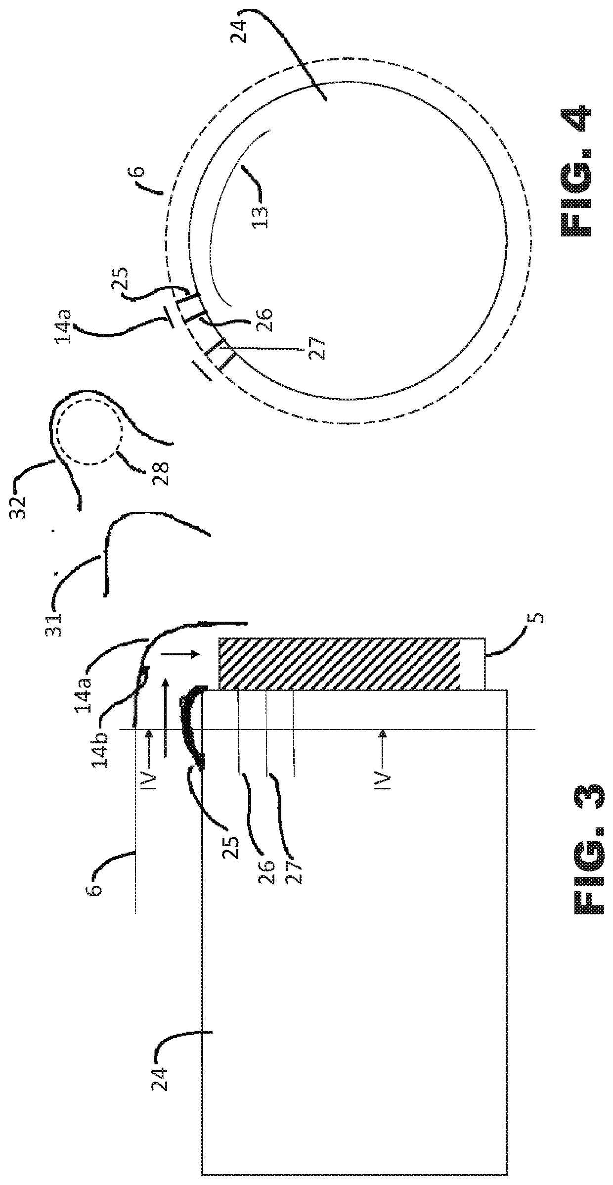 Cooling assembly for cooling a rotating machine