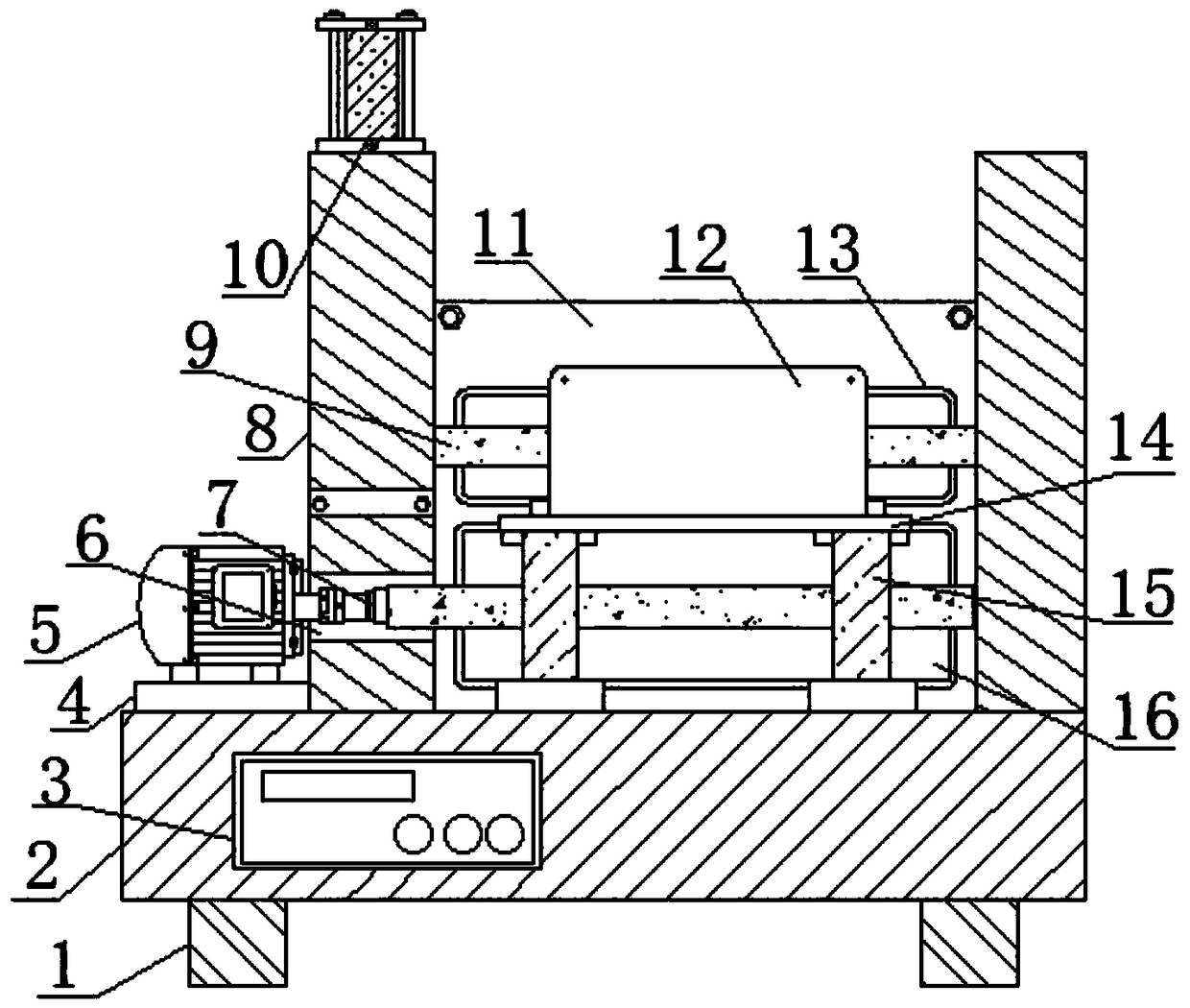 Roll cone device used for automobile exhaust pipe production