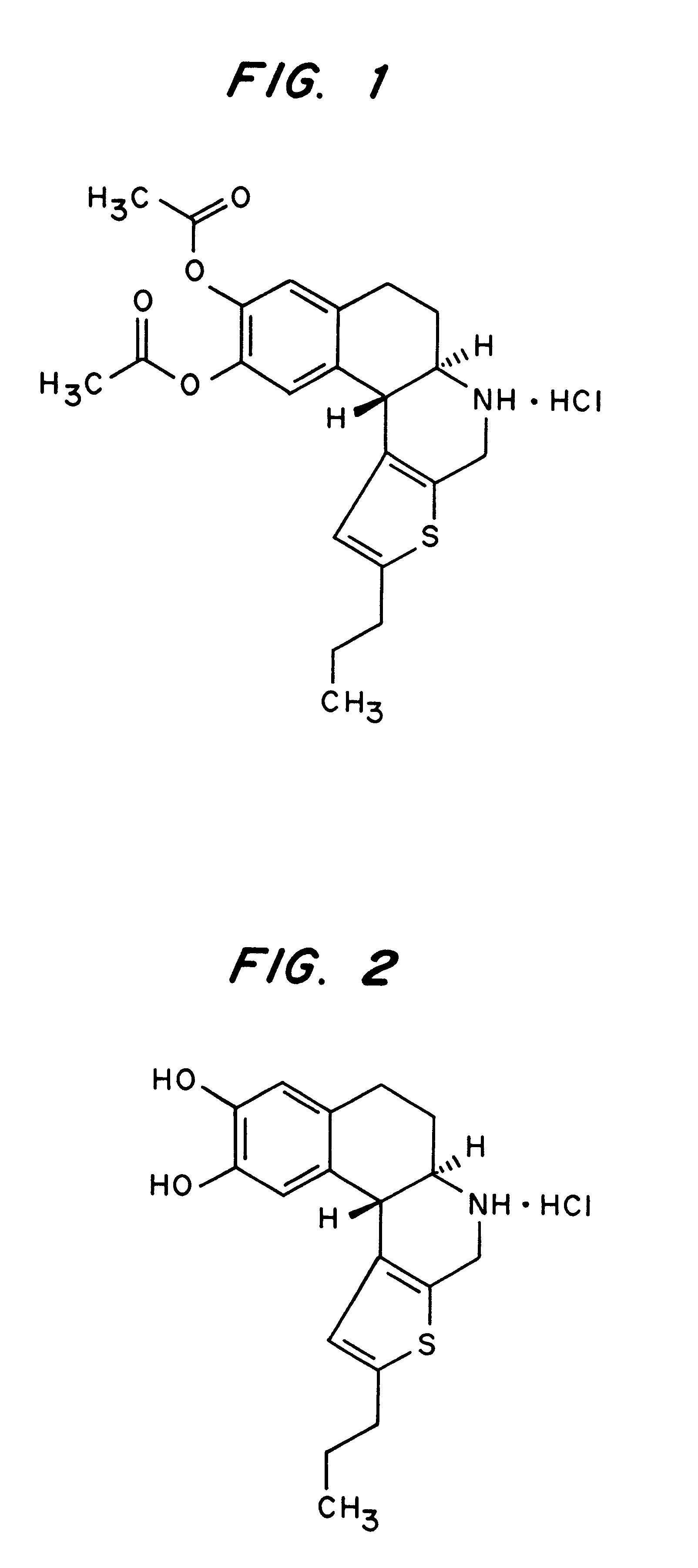 Composition for the administration of a D1-agonists