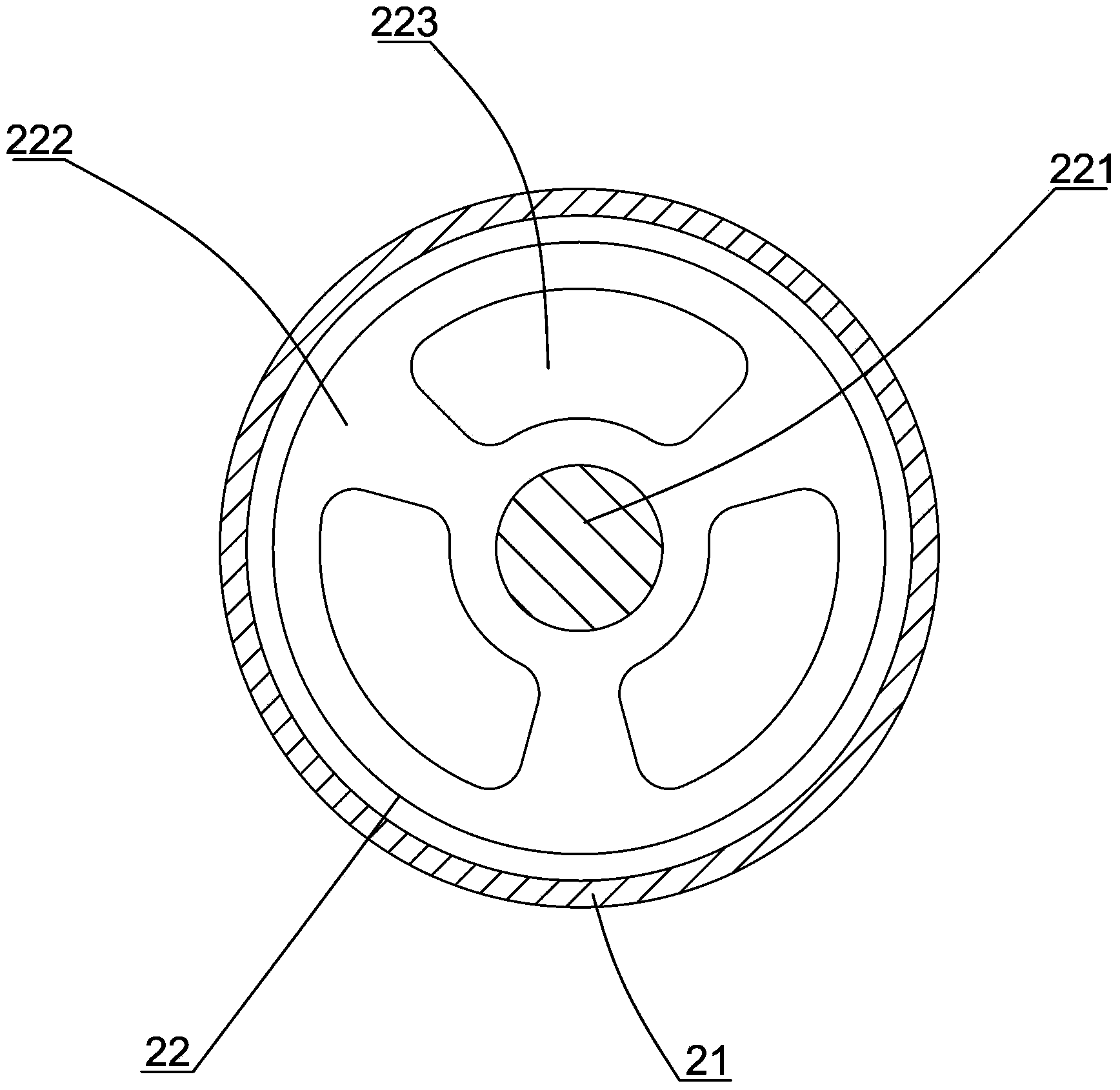 Automatic feeding device used by brake pad formation