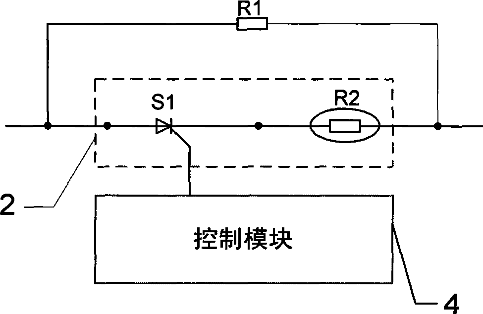 Suppressing circuit of power-on impact current