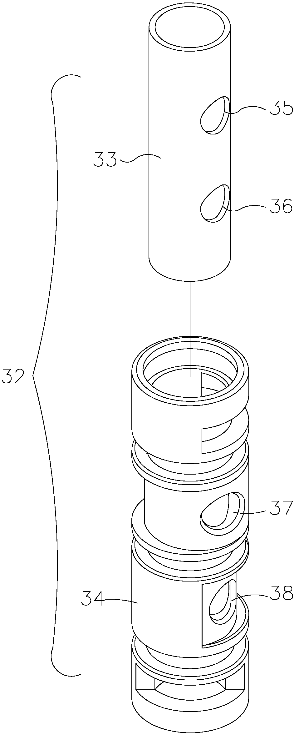 Structural improvement of piston assembly for water hydrant