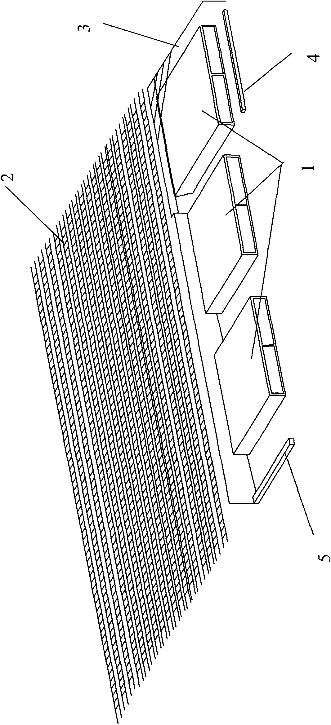 Construction method for controlling two-dimension jacking of large-scale case