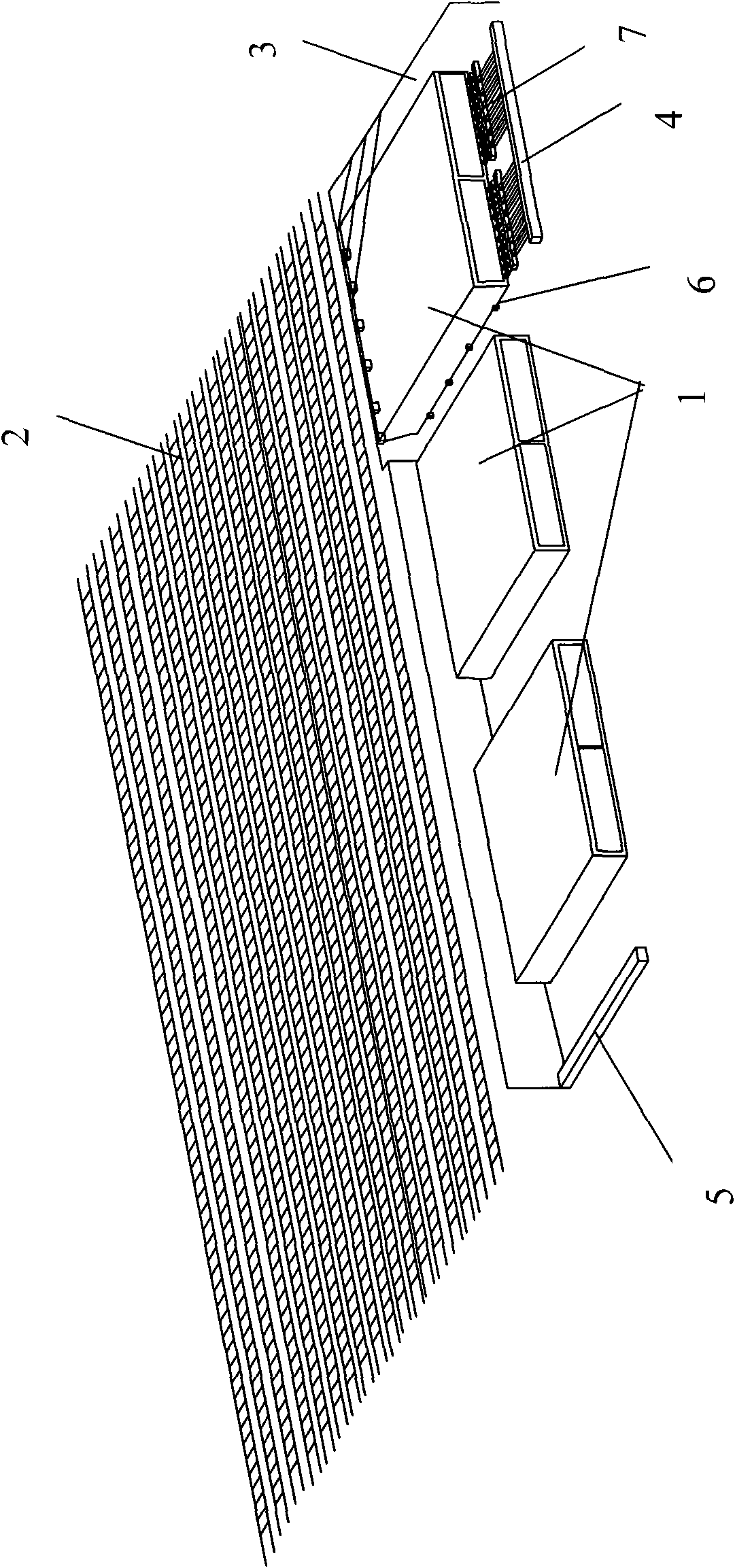 Construction method for controlling two-dimension jacking of large-scale case