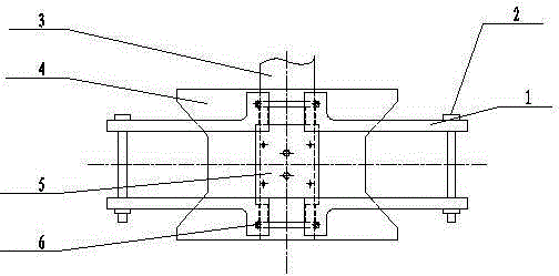 Tooth shape grinding device for connecting rods