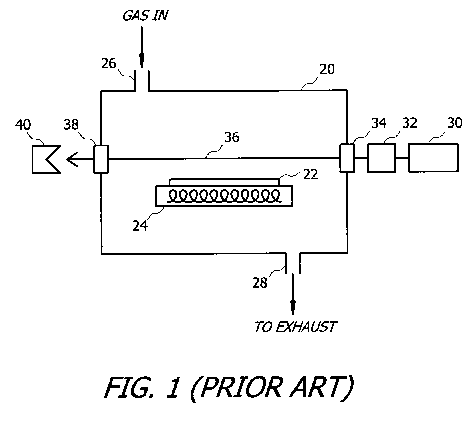 Method for forming a semiconductor film including a film forming gas and decomposing gas while emitting a laser sheet