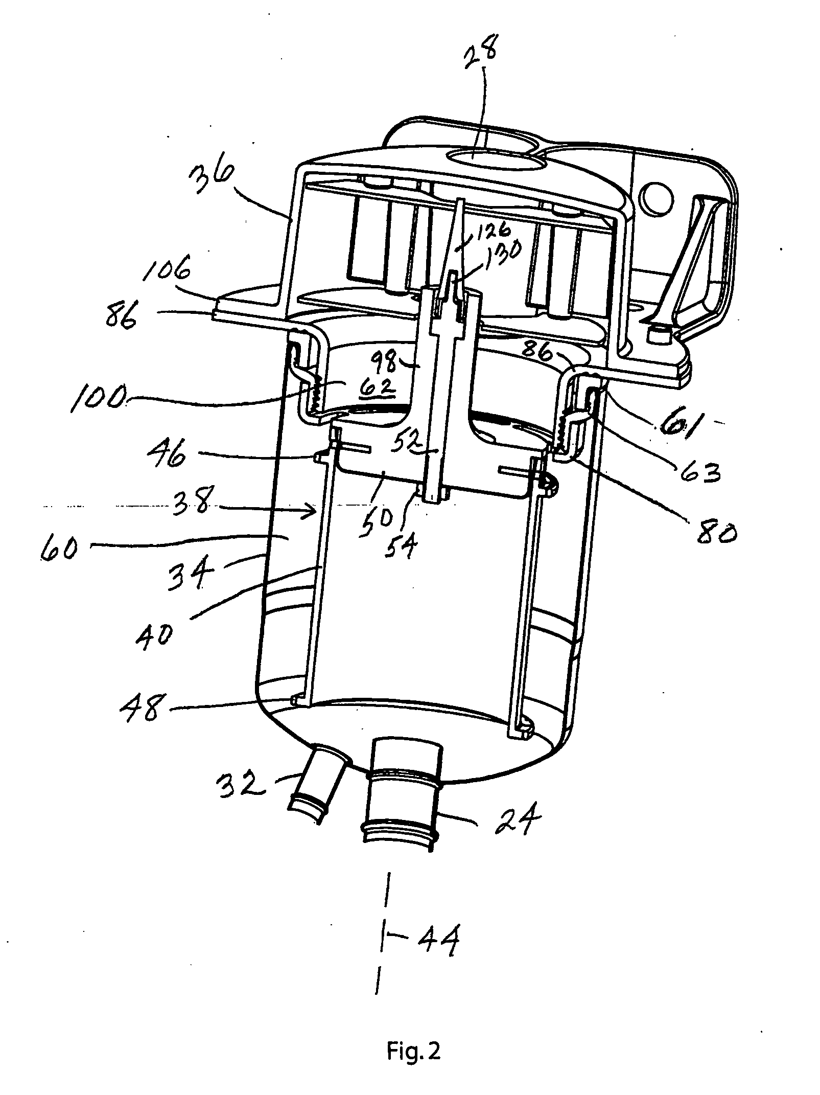 Electrostatic droplet collector with replaceable electrode
