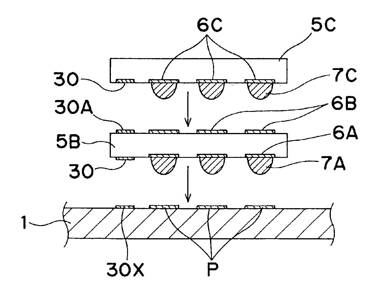 Electronic component mounting method