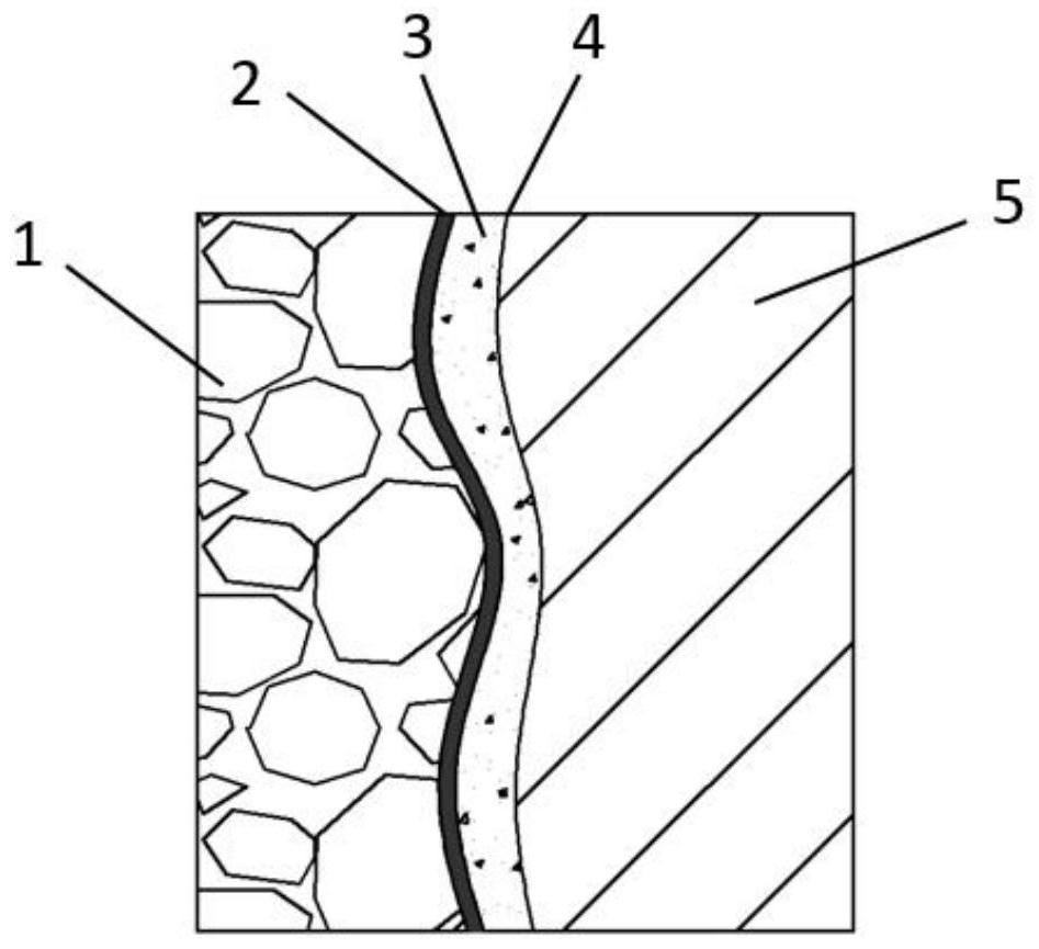 High-ground-temperature highway tunnel heat insulation and heat dissipation supporting structure and construction method