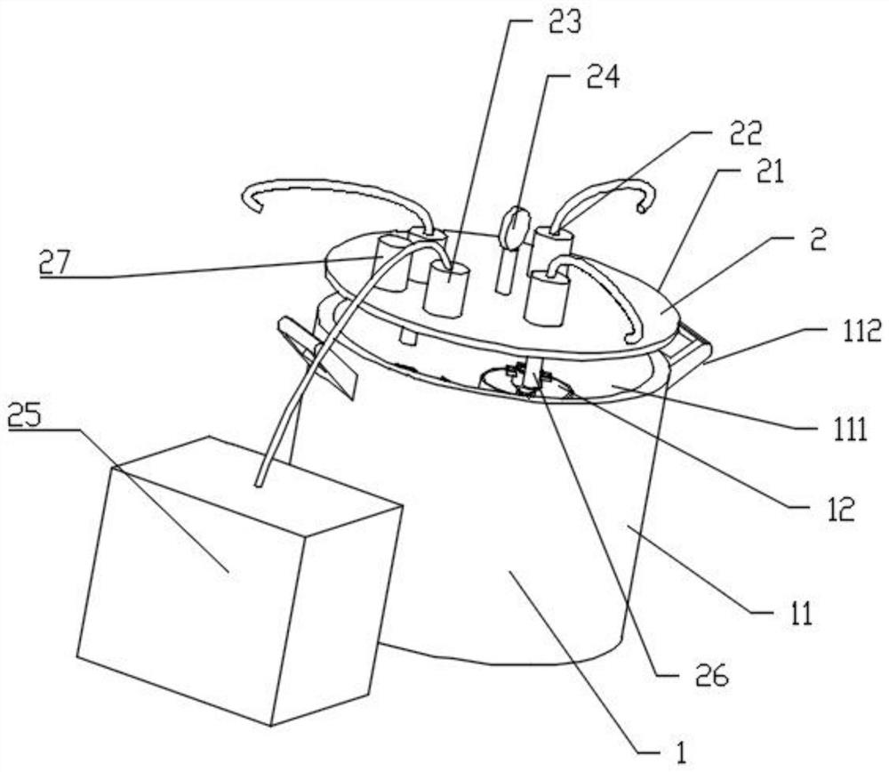 Efficient geotechnical test saturation cylinder