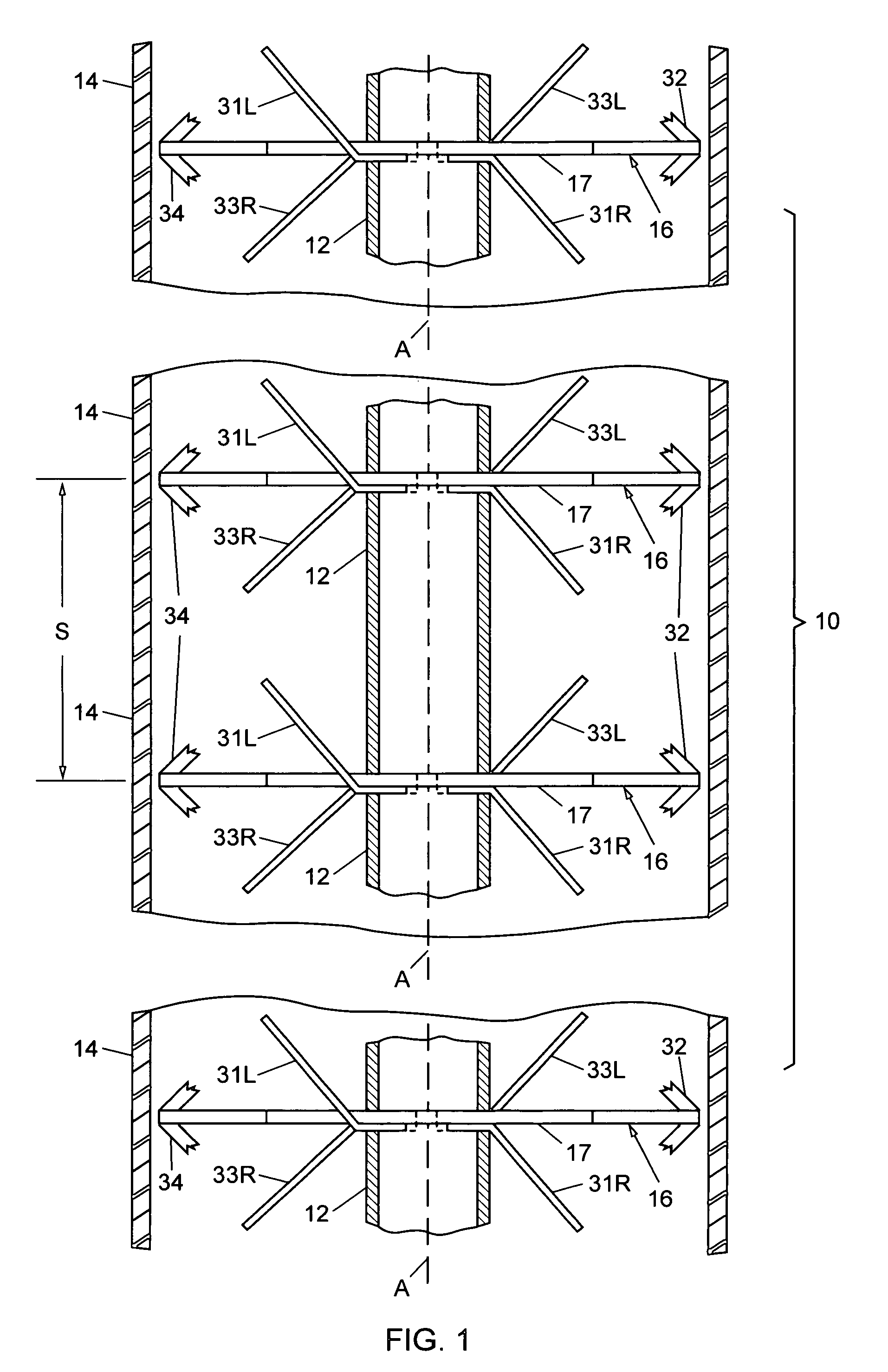 GPS antenna array and system for adaptively suppressing multiple interfering signals in azimuth and elevation
