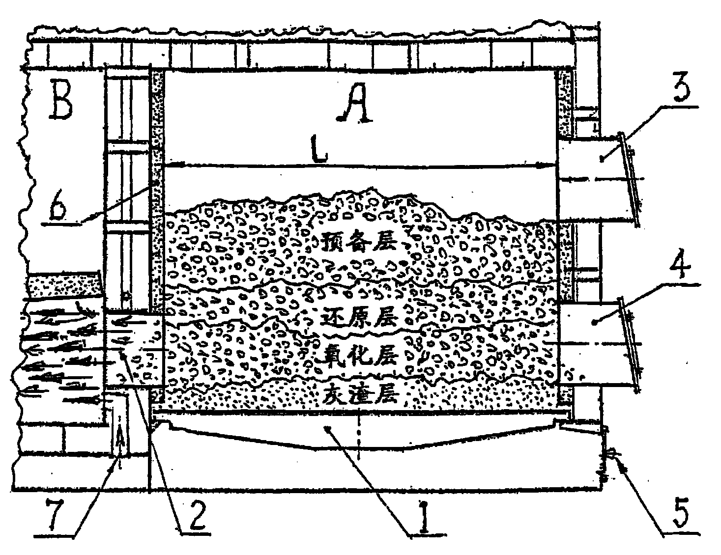 Longitudinally arranged coal gas integrated powder coal hand fired furnace and pressure loaded steam boiler used for assembling hand fired furnace