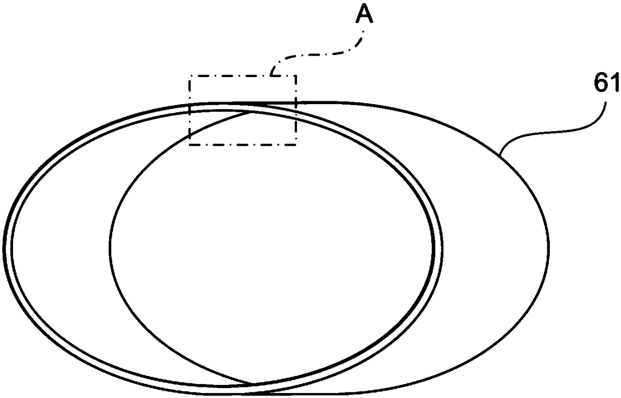 Fixed shadow belt, fixed shadow device and image formation device