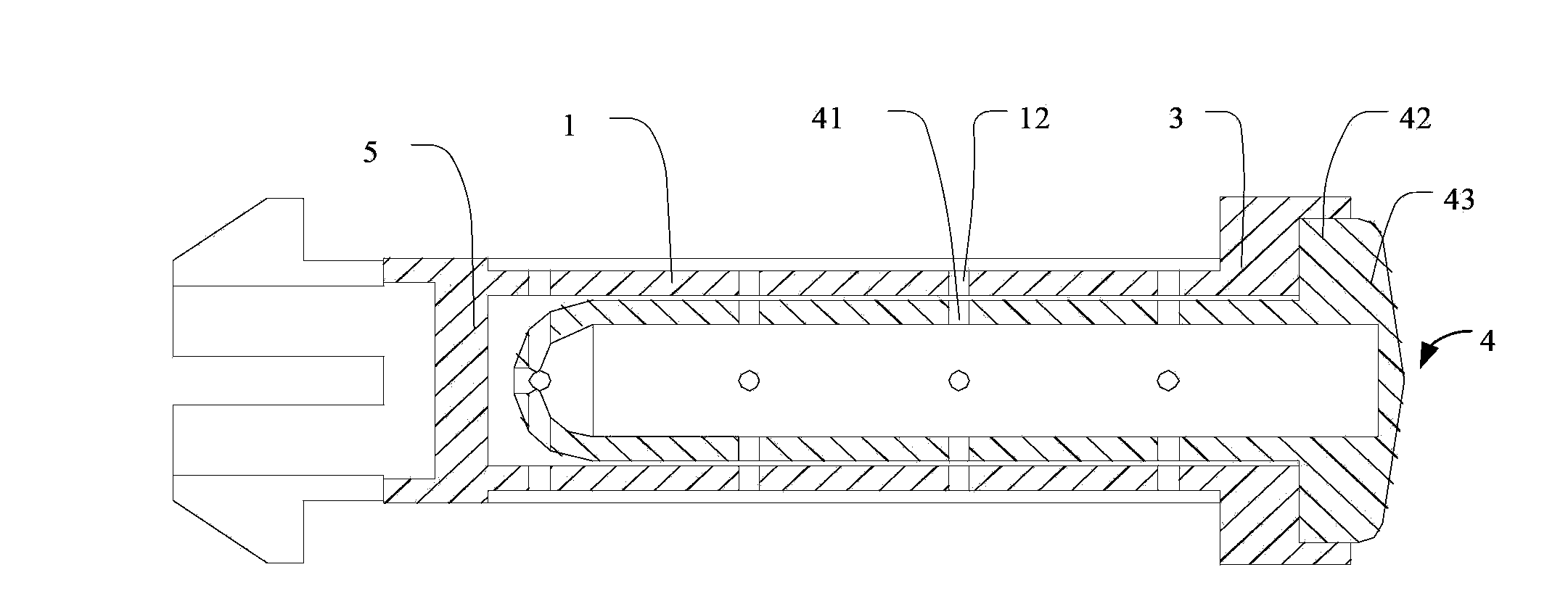 Rotating shaft structure and lamp with same