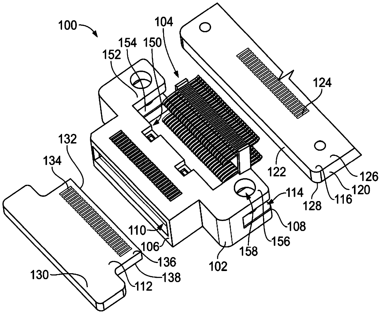 Contact assembly for a straddle mount connector - Eureka | Patsnap