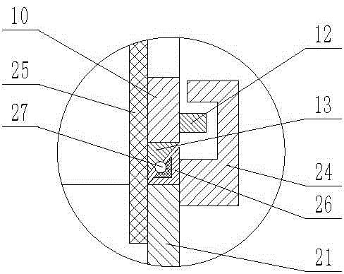 Rotary sectional steel casing