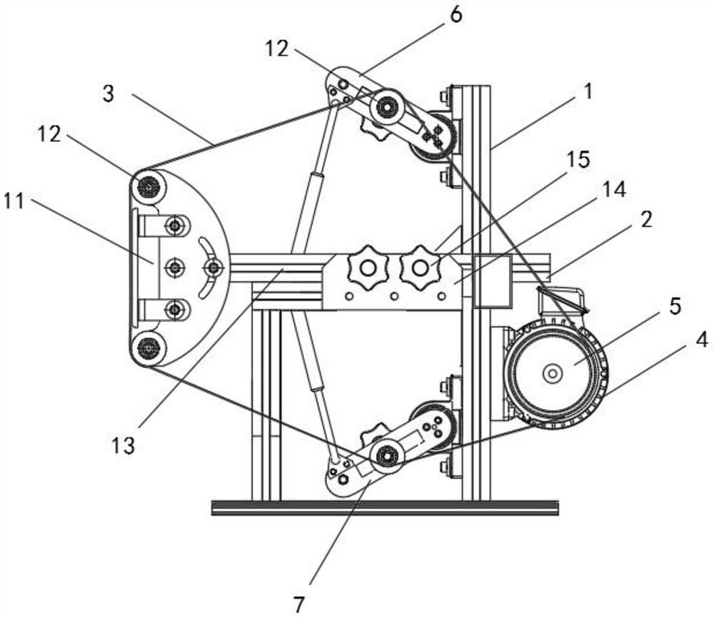 A positioning grinding device for gearbox production and its working method