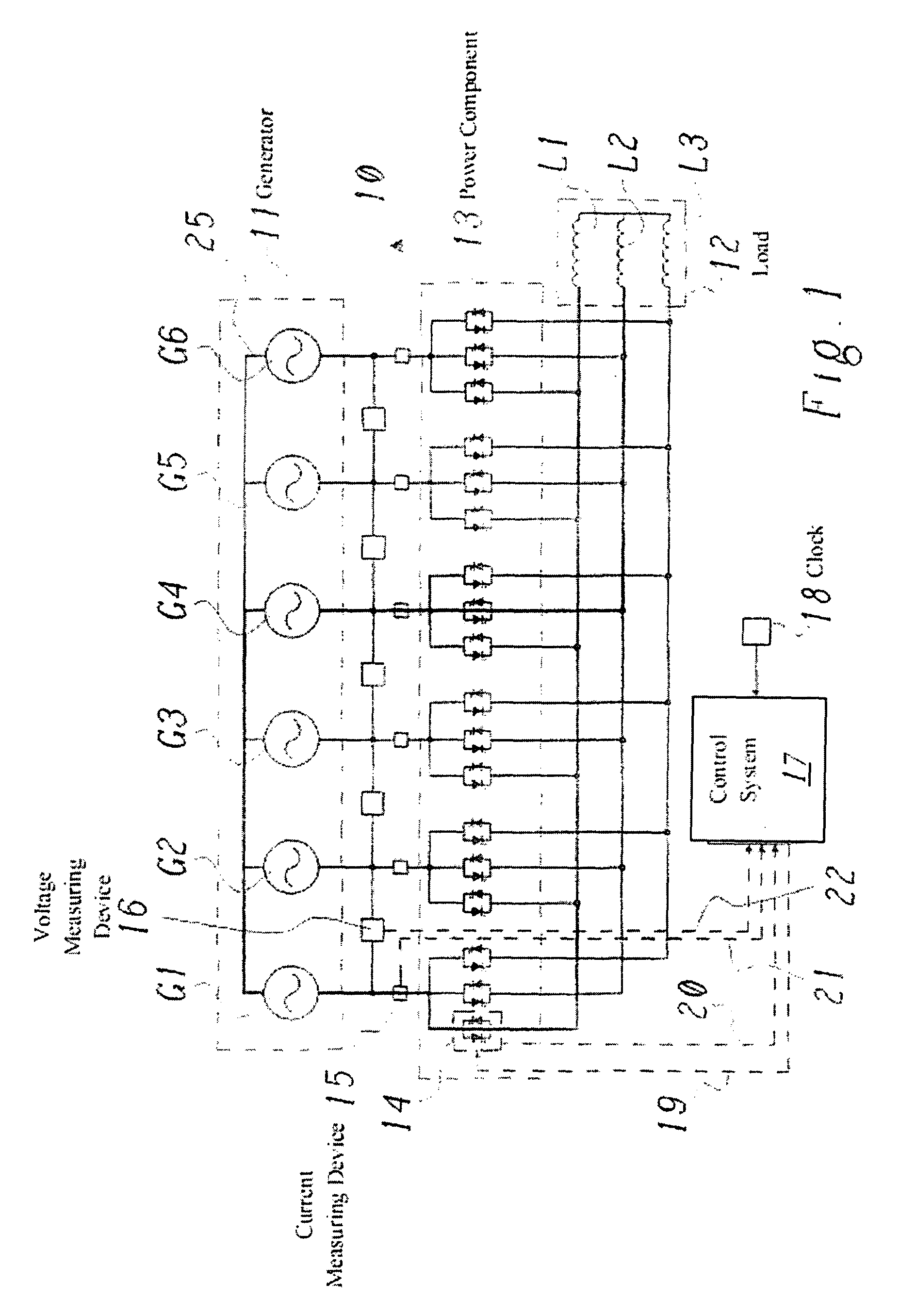 Bi-directional matrix converter with reverse start-up