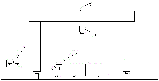 An automatic guidance system for collecting truck positioning based on computer vision technology and its application method