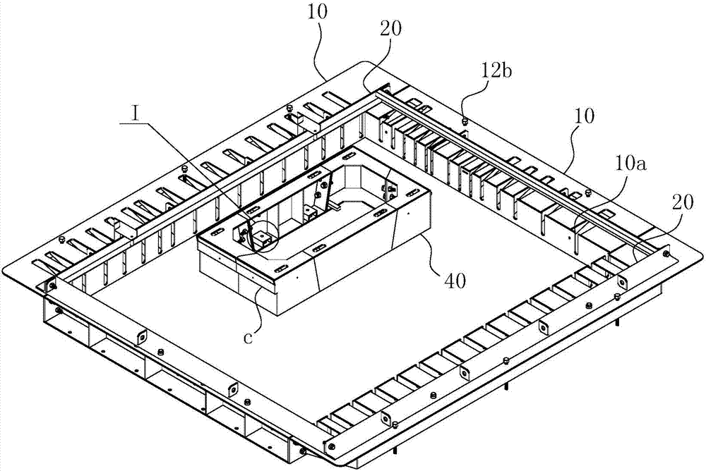 PC wallboard mold and integral mold-in method using same