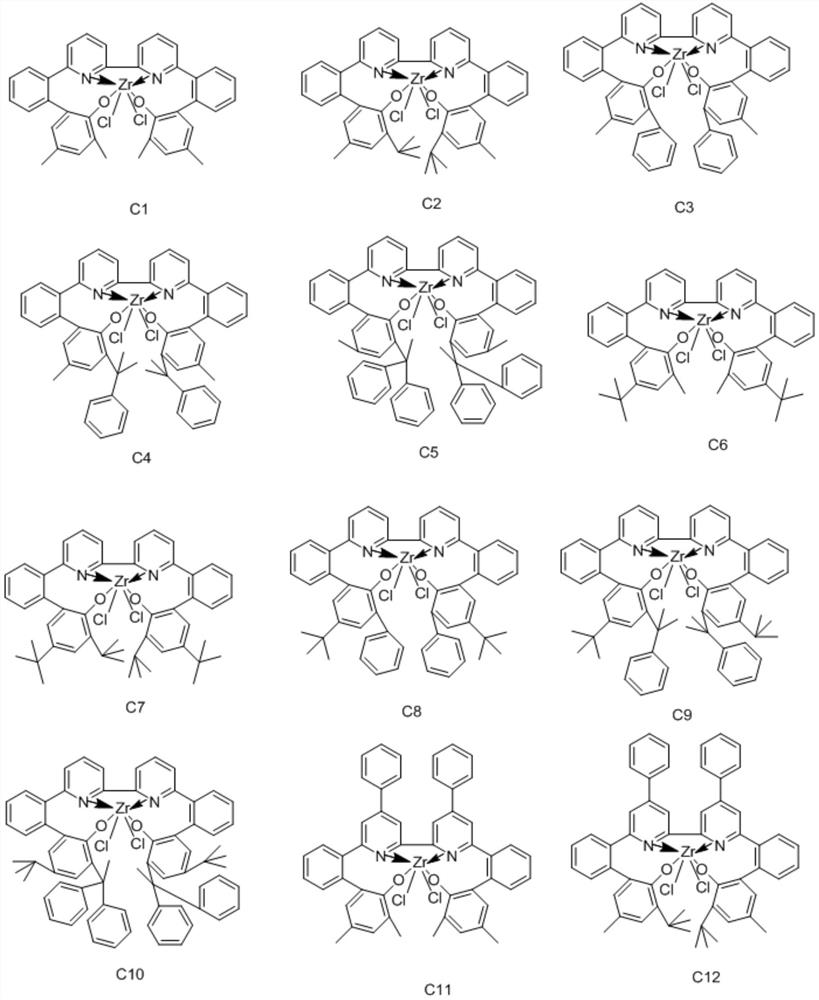 [OONN] tetradentate fourth subgroup metal complexes as well as preparation method and application thereof