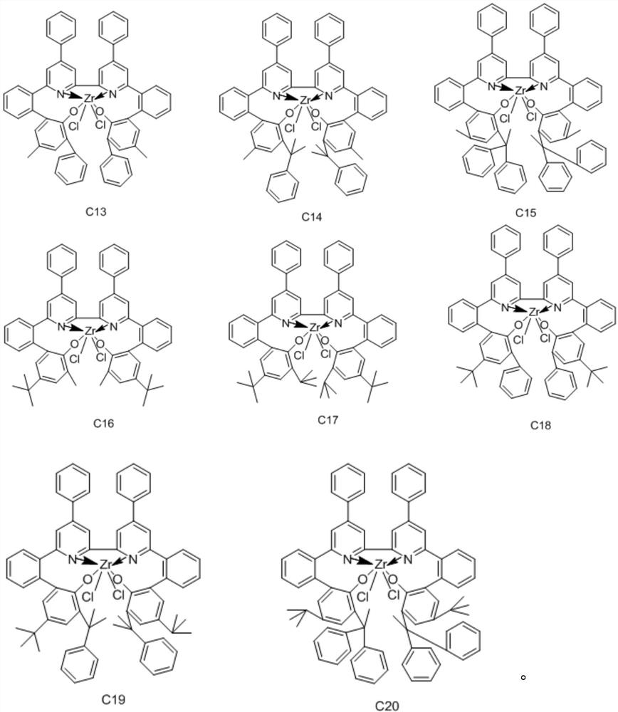 [OONN] tetradentate fourth subgroup metal complexes as well as preparation method and application thereof